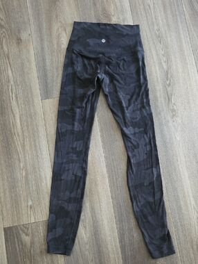 lululemon athletica Black Camo High-Rise Leggings